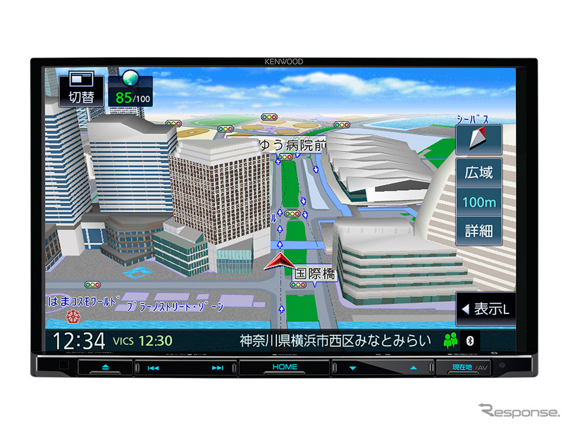 最新地図2021年秋版 彩速ナビ】地デジ/Bluetooth/DVD/CD録音