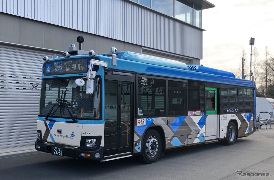 自動運転の大型路線バスを運行 実証実験を実施 西武バスなど レスポンス Response Jp 自動運転の大型路線バスを運行 実証実験を実施 西武バスなど レスポンス Response Jp