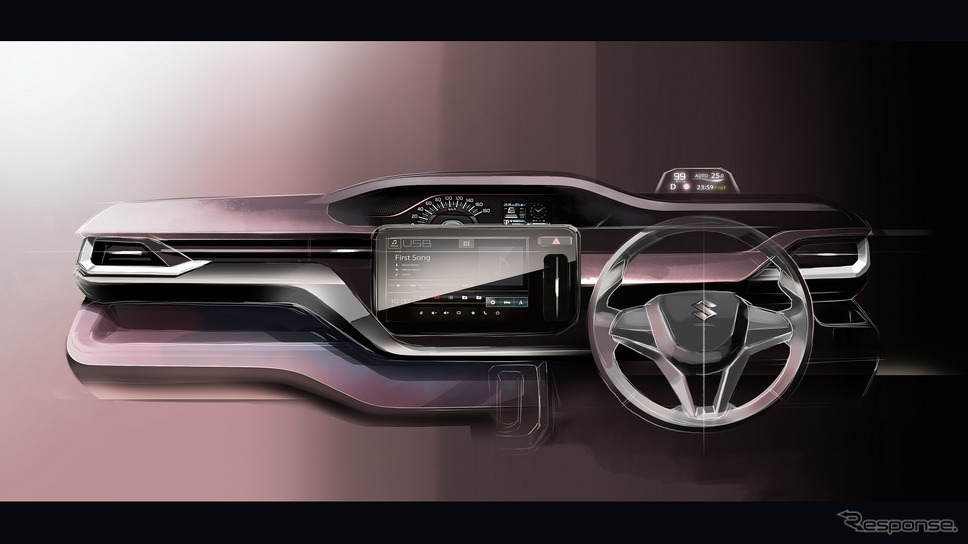 スズキ ソリオ 新型 クランクをテーマに インテリアデザイナー インタビュー レスポンス Response Jp