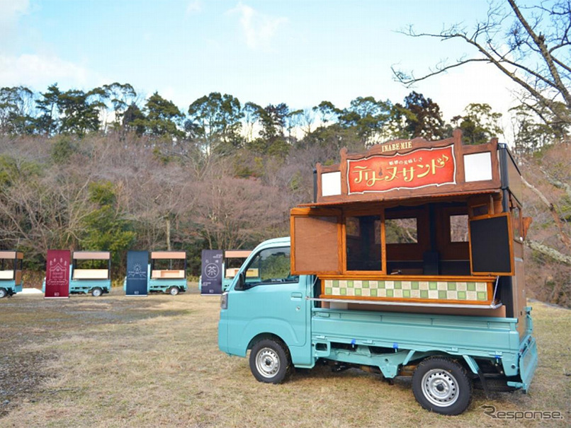 軽トラに搭載する屋台ユニット 地域活性の取り組み ダイハツなど実証実験へ レスポンス Response Jp 軽トラに搭載する屋台ユニット 地域活性の取り組み ダイハツなど実証実験へ レスポンス Response Jp