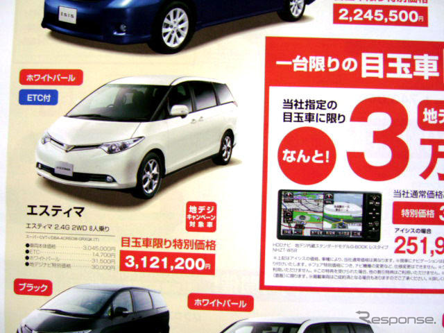 【トヨタ値引き情報】目玉価格でミニバンを購入できる!!