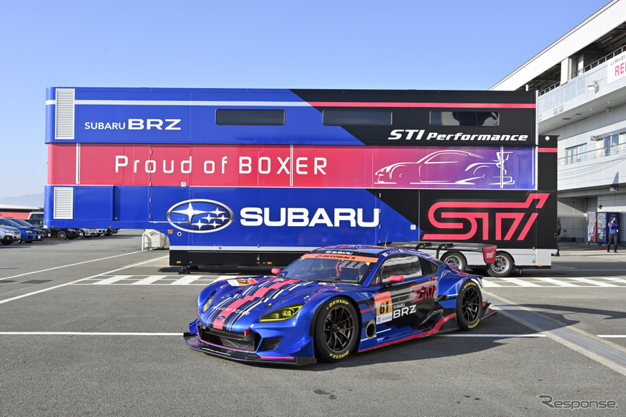 新型 Brz Gt300 が登場 スバルstiが21年のモータースポーツ体制を発表 レスポンス Response Jp