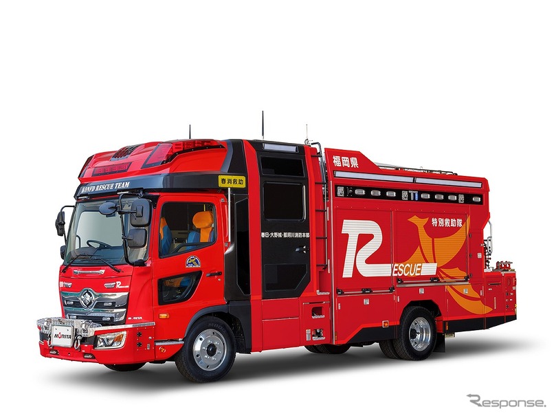 モリタ 消防レスキューカーをモデルチェンジ 地域を守るヒーローをサポート レスポンス Response Jp