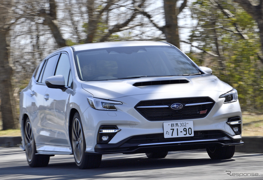スバル レヴォーグ 新型試乗 異なる個性の Gt と Sti 購入時には 視界チェック を 渡辺陽一郎 レスポンス Response Jp