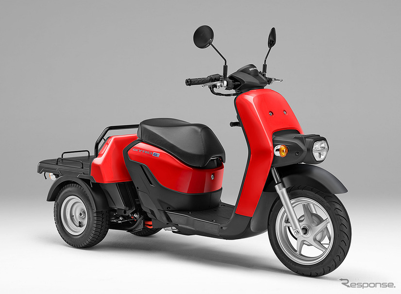ホンダ ジャイロ E 法人向けに発売へ ビジネス電動バイク第2弾は三輪スクーター レスポンス Response Jp ホンダ ジャイロ E 法人向けに発売へ ビジネス電動バイク第2弾は三輪スクーター レスポンス Response Jp