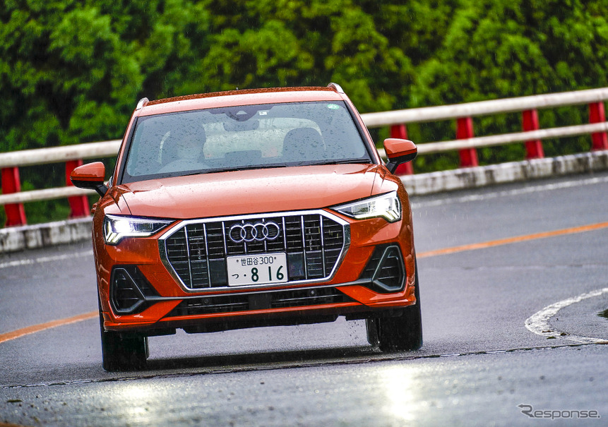 アウディ Q3 新型試乗 ボディ拡大でファミリーにも使いやすくなった 渡辺陽一郎 レスポンス Response Jp アウディ Q3 新型試乗 ボディ拡大でファミリーにも使いやすくなった 渡辺陽一郎 レスポンス Response Jp