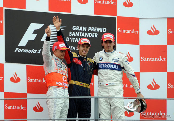 ベッテル「信じられない」初優勝…イタリアGP