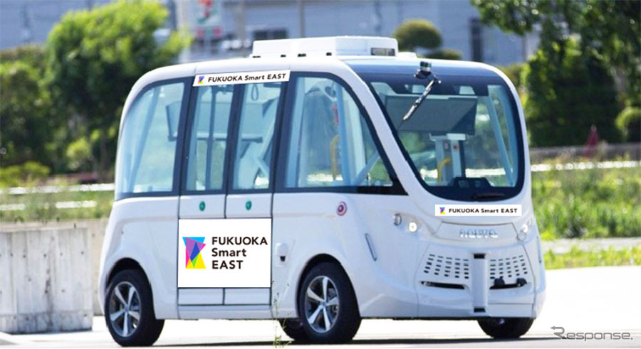 福岡 貝塚公園で自動運転の実証試験 ボードリーが参画 レスポンス Response Jp