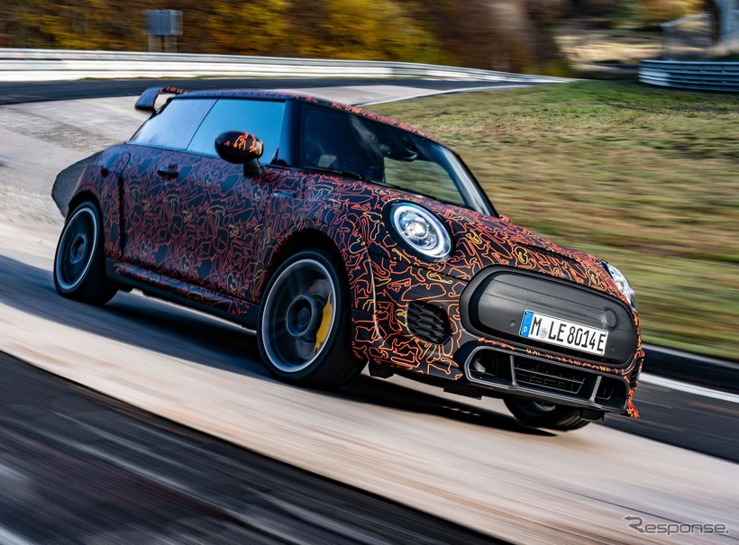 Miniの新型車 高性能 Jcw 初のevの可能性も ティザーイメージ レスポンス Response Jp