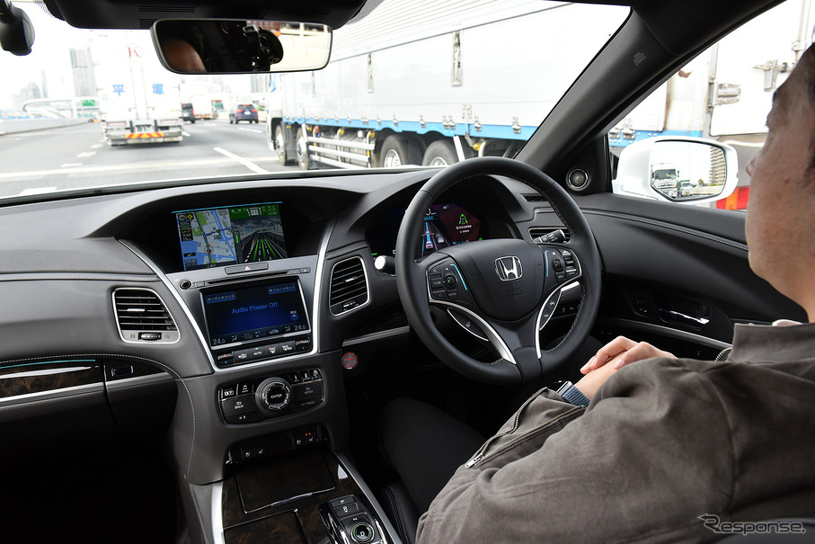 レベル3 レジェンドに初試乗 人の気持ちを汲みとる ホンダセンシングエリートの実力とは レスポンス Response Jp