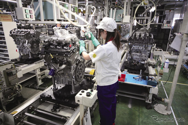 スズキの相良工場、エンジン1000万基を生産