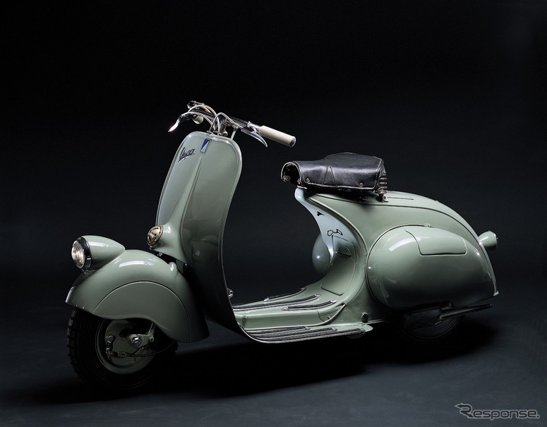 スクーターの ベスパ 創業75周年 生産台数は1900万台以上に レスポンス Response Jp スクーターの ベスパ 創業75周年 生産台数は1900万台以上に レスポンス Response Jp