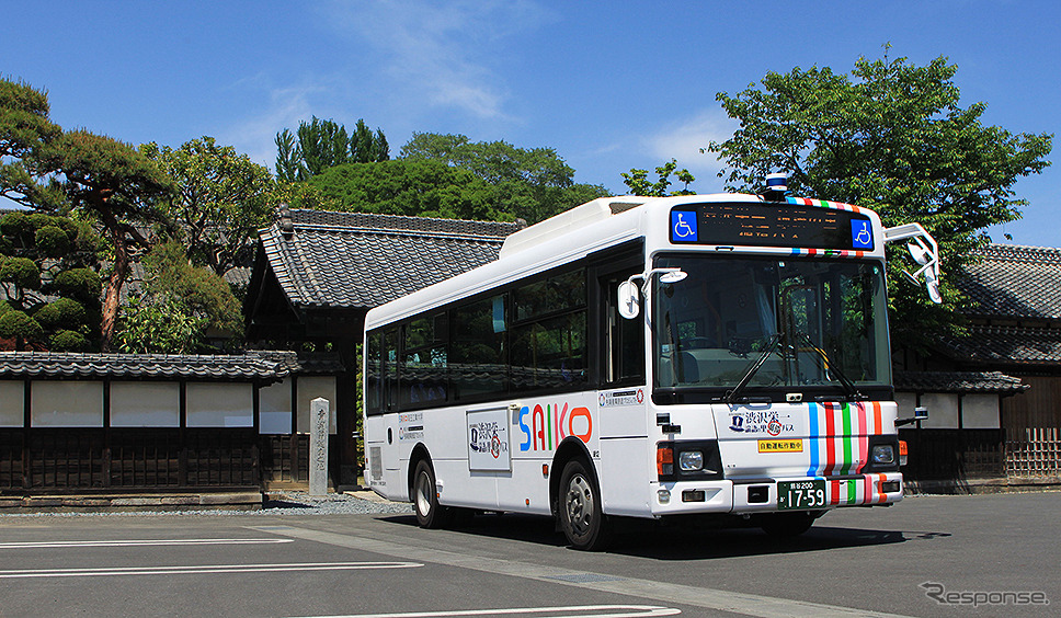 中型路線バスが自動運転 渋沢栄一 論語の里 循環バス 埼玉工大と深谷観光バスが描くビジョン レスポンス Response Jp