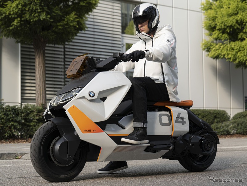 Bmw 電動スクーターコンセプト Ce 04 を市販化 今夏発表予定 レスポンス Response Jp Bmw 電動スクーターコンセプト Ce 04 を市販化 今夏発表予定 レスポンス Response Jp