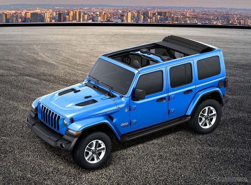 ジープ ラングラー 開放感あふれる限定車発売へ 電動開閉式パワートップ装備 レスポンス Response Jp ジープ ラングラー 開放感あふれる限定車発売へ 電動開閉式パワートップ装備 レスポンス Response Jp