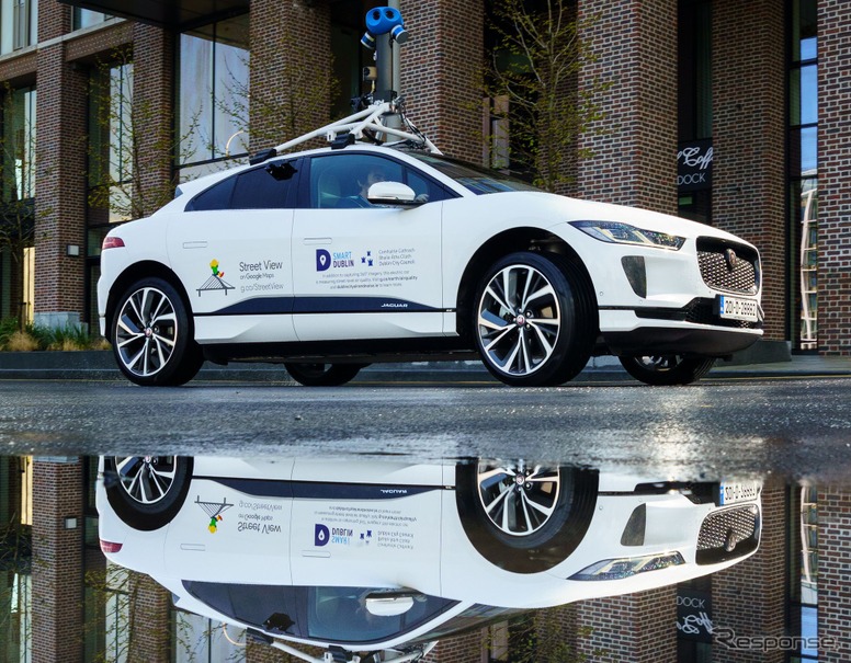 ジャガー I Pace Google ストリートビュー 撮影車両初のevに 大気質も測定 レスポンス Response Jp