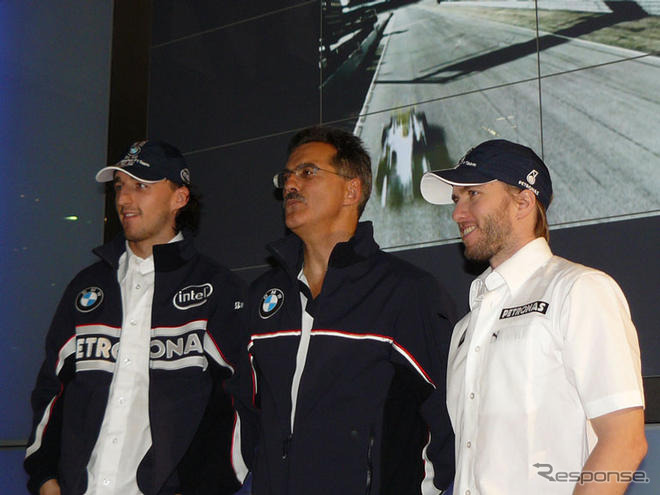 【BMWザウバーF1】日本GP直前会見…ニック、ロバート＆マリオのトリオでトーク