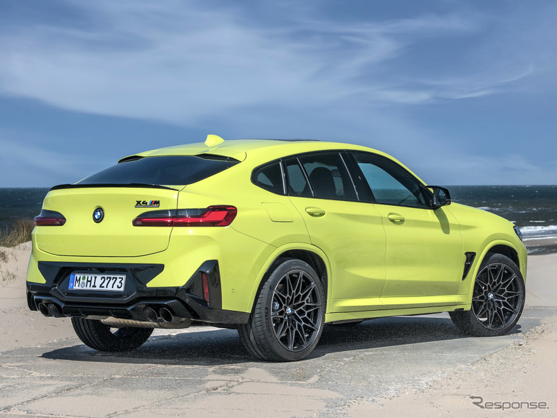 Bmw X4 に改良新型に最強 M 0 100km H加速は3 8秒に短縮 欧州発表 レスポンス Response Jp