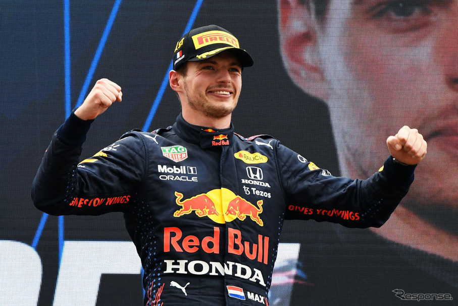F1 フランスgp ラスト2周で大逆転 レッドブル ホンダのフェルスタッペンが優勝 レスポンス Response Jp