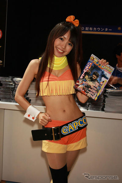 【東京ゲームショウ08】コンパニオン写真蔵…カプコン