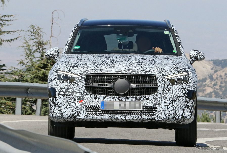 メルセデスベンツ Glc 次期型 ボディ拡大で7人乗りも 最新スクープ レスポンス Response Jp