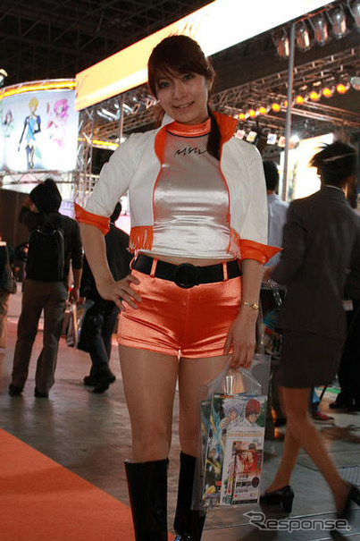【東京ゲームショウ08】コンパニオン写真蔵…マーベラスエンターテイメント