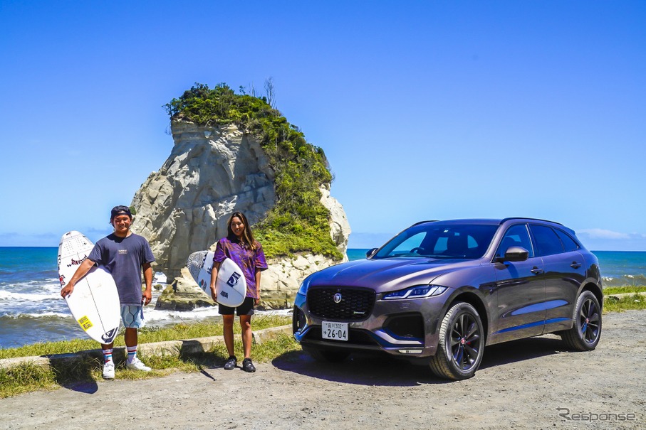 自然と共に過ごす英国文化が生きるジャガー F Pace プロサーファー視点から見えた魅力とは レスポンス Response Jp