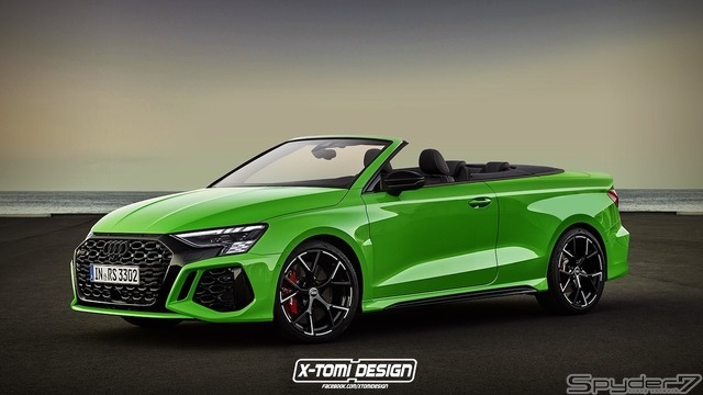 アウディ Rs3カブリオレ は出る 最強のオープンコンパクト デザイン大予想 レスポンス Response Jp
