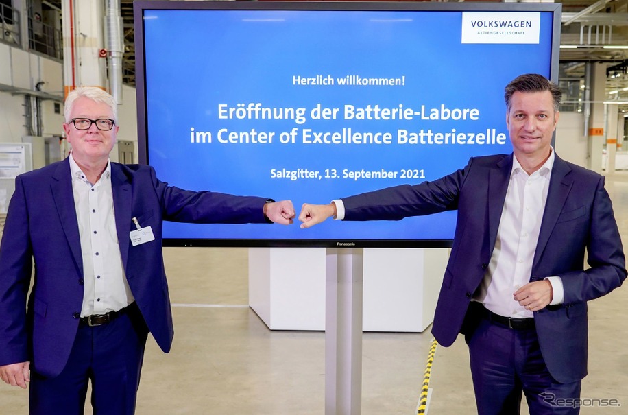 Vw 次世代バッテリー生産へ 電池の研究開発施設を開所 レスポンス Response Jp