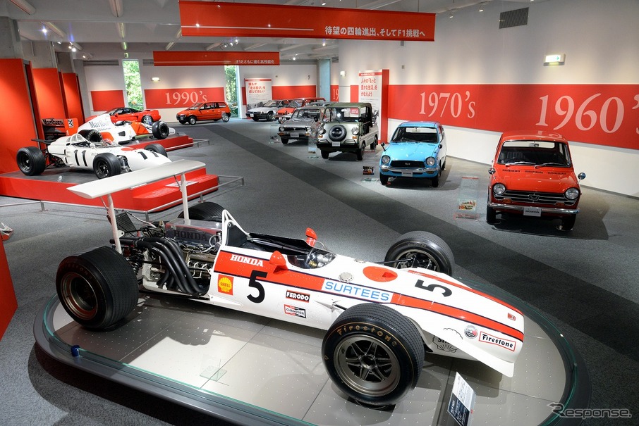 惜別のホンダf1 ホンダコレクションホールで F1とともに進化した市販車 展開催中 レスポンス Response Jp