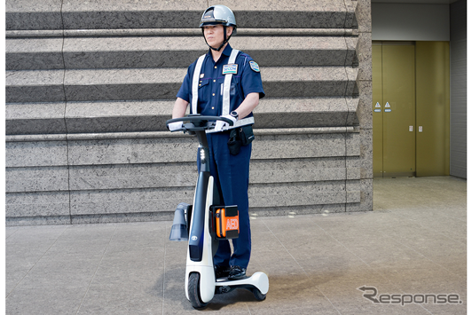 トヨタのパーソナルモビリティが国立競技場の警備で実用化 レスポンス Response Jp
