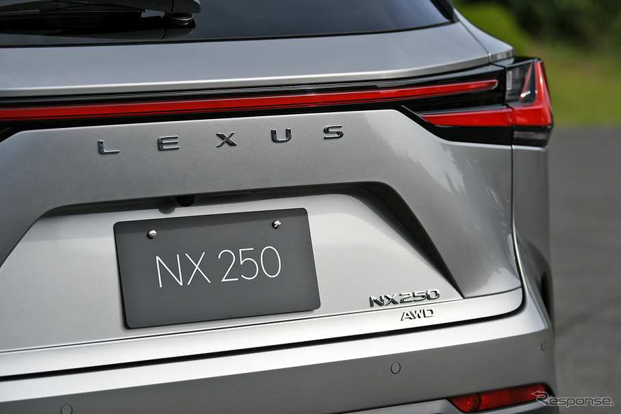 レクサス Nx 新型 バラ文字ロゴの理由 機能と面で表現したデザインとは チーフエンジニア インタビュー レスポンス Response Jp