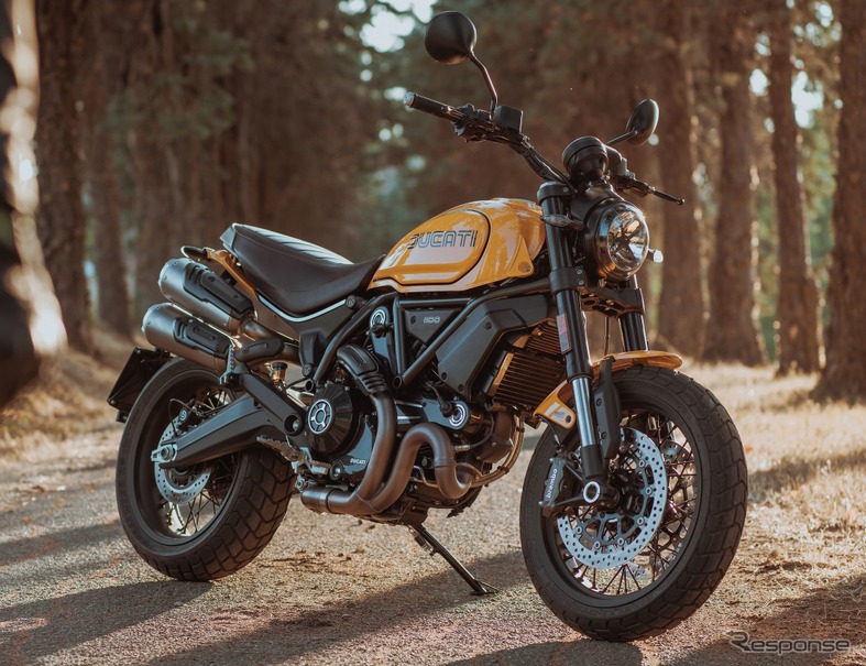 ドゥカティ スクランブラー1100トリビュートpro 発表 空冷2気筒エンジン50周年 レスポンス Response Jp