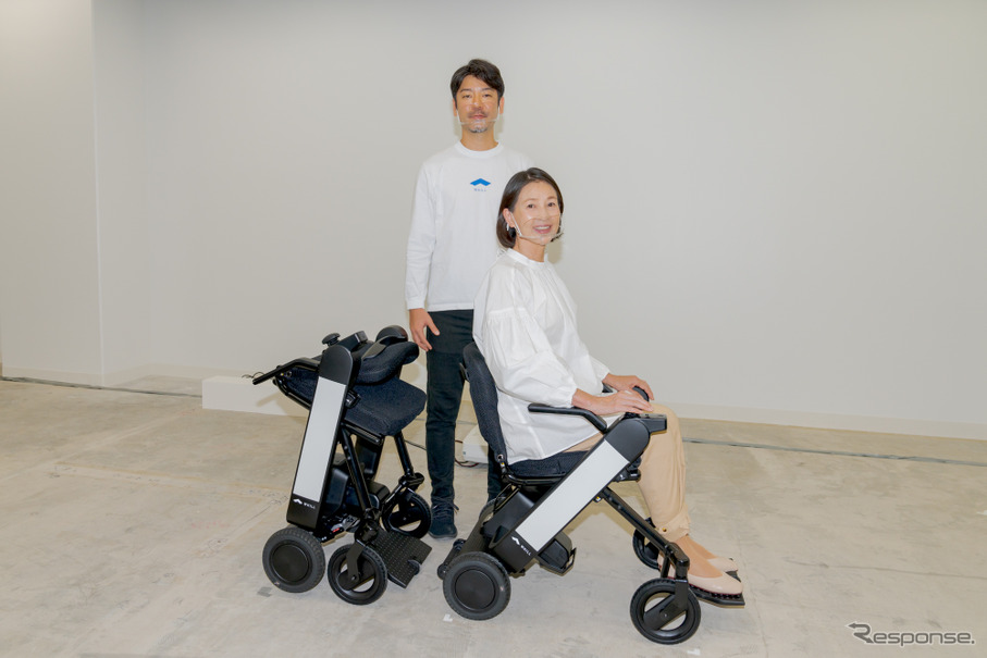 近距離モビリティ Whill ラインナップ拡大 歩きづらさを感じている モデルf発表会 レスポンス Response Jp