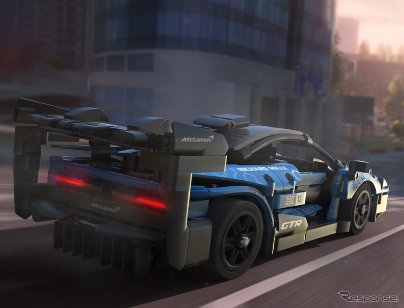ゲーム アスファルト9 にlegoのマクラーレン セナgtr が登場 レスポンス Response Jp