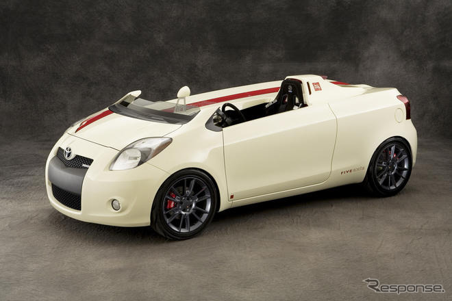 【SEMA08】トヨタ ヴィッツ も屋根切っちゃいました