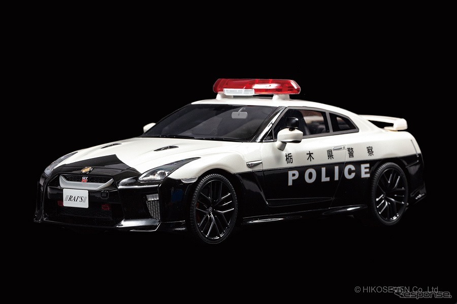 国内最強パトカー 栃木県警gt R R35 を1 18スケールで再現 レスポンス Response Jp