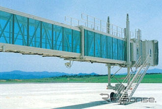 羽田新ターミナルにバリアフリー搭乗橋　菱重輸送機器エンジニアリングが受注