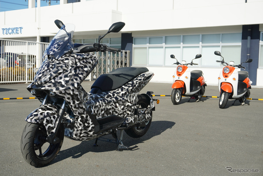 ヤマハ 125cc原二クラスのevを初披露 航続距離は E Vinoとは全然違うレベル レスポンス Response Jp