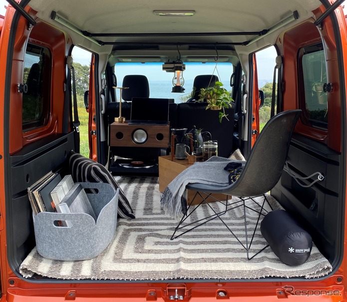 ダイハツ アトレー 新型 広くフラットな荷室は車中泊に最適 第三の居場所 レスポンス Response Jp
