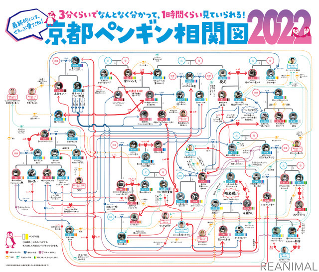 誰と誰がどうなってる ペンギン相関図22 公開 京都水族館 すみだ水族館 レスポンス Response Jp