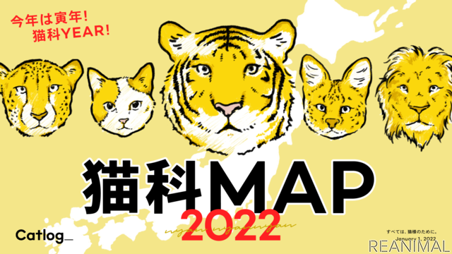 猫科map 公開 全国の猫やトラにまつわるスポット Rabo レスポンス Response Jp