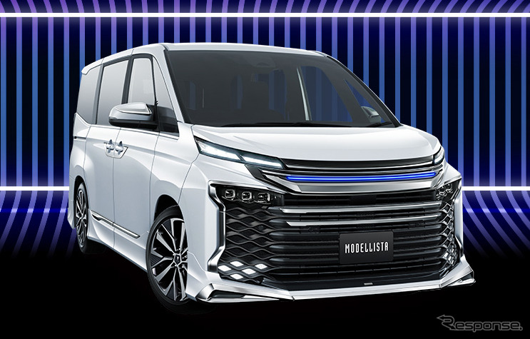 トヨタ ノア ヴォクシー 新型 モデリスタ 各種カスタマイズパーツ発売 東京オートサロンで実車展示 レスポンス Response Jp