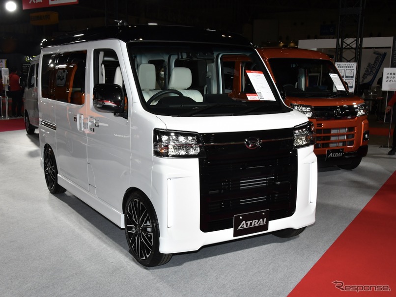 ダイハツブースはハイゼット アトレー祭り 東京オートサロン22 レスポンス Response Jp