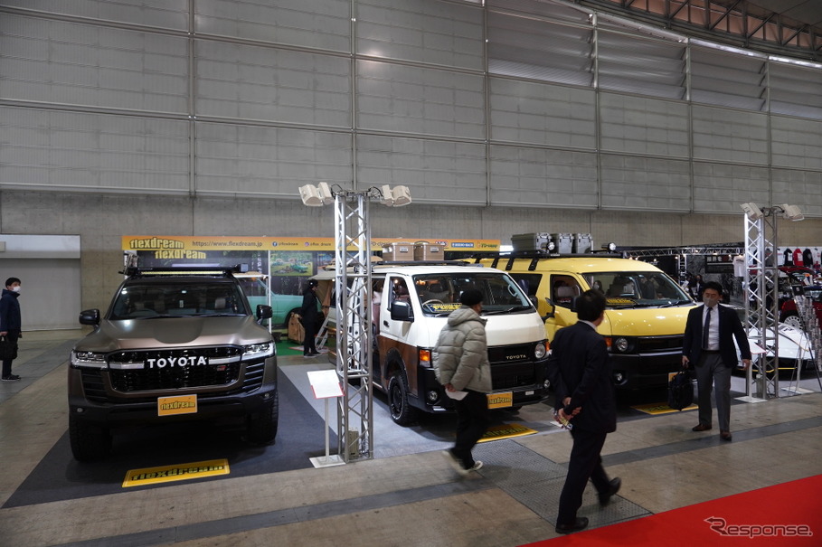 トレンドは車中泊 ハイエース コレクション 東京オートサロン22 レスポンス Response Jp
