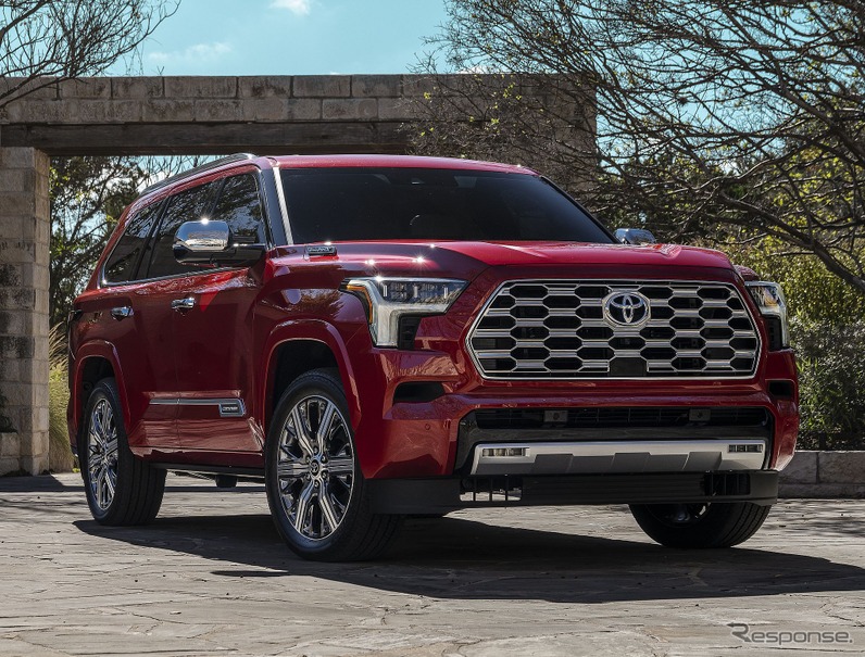 トヨタ セコイア 新型にラグジュアリーsuv キャップストーン仕様を米国発売へ レスポンス Response Jp トヨタ セコイア 新型にラグジュアリーsuv キャップストーン仕様を米国発売へ レスポンス Response Jp