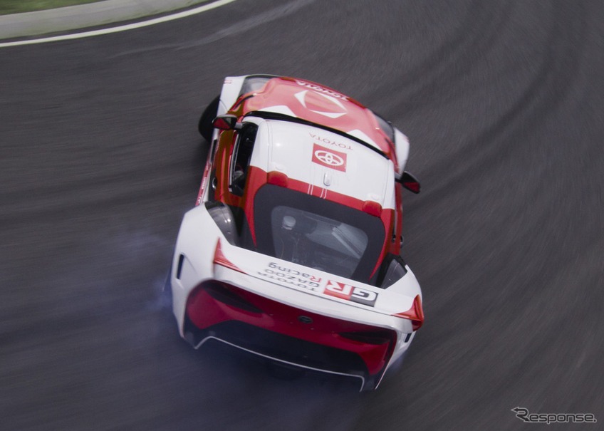 トヨタ ドリフトの自動運転に成功 スープラ 実験車両 速報 レスポンス Response Jp