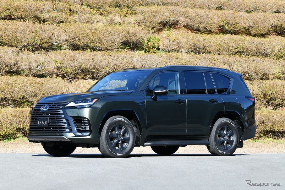 レクサス Lx 新型 ダンロップ グラントレック を新車装着 レスポンス Response Jp レクサス Lx 新型 ダンロップ グラントレック を新車装着 レスポンス Response Jp
