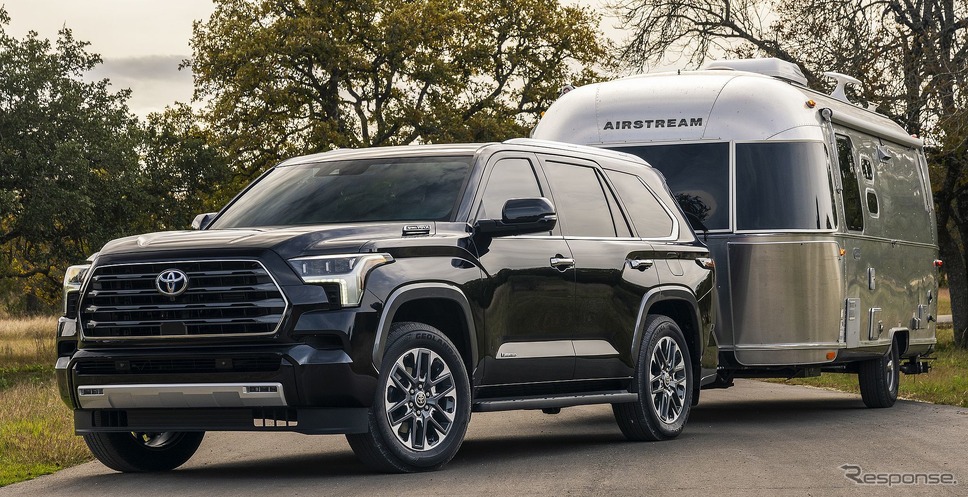 トヨタ セコイア 新型 ランクルよりビッグなsuv シカゴモーターショー22出展へ レスポンス Response Jp