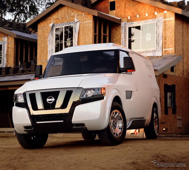 日産の北米向け商用車、初公開---ビッグ＆ワイド　
